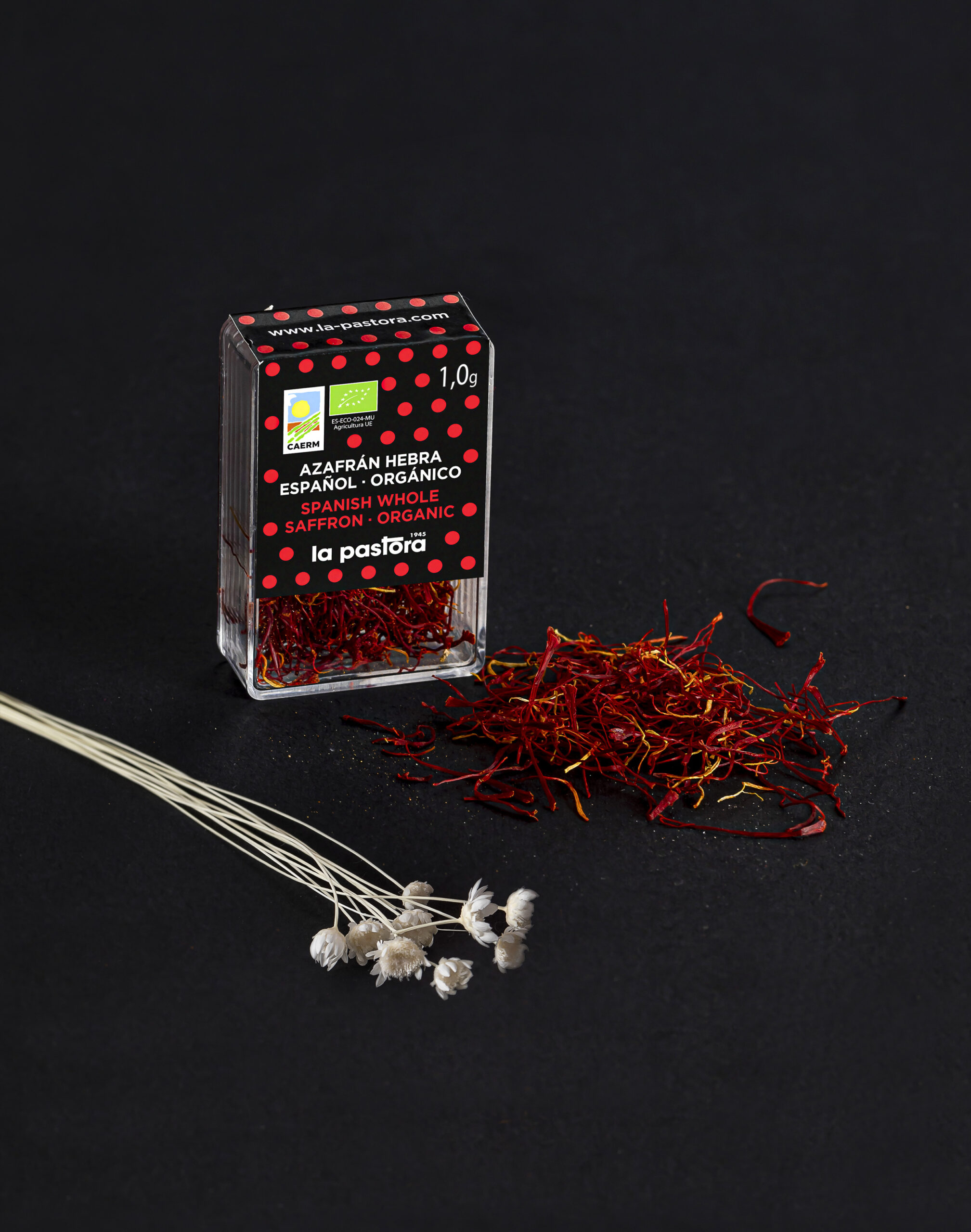 Azafrán Español Ecológico 1g