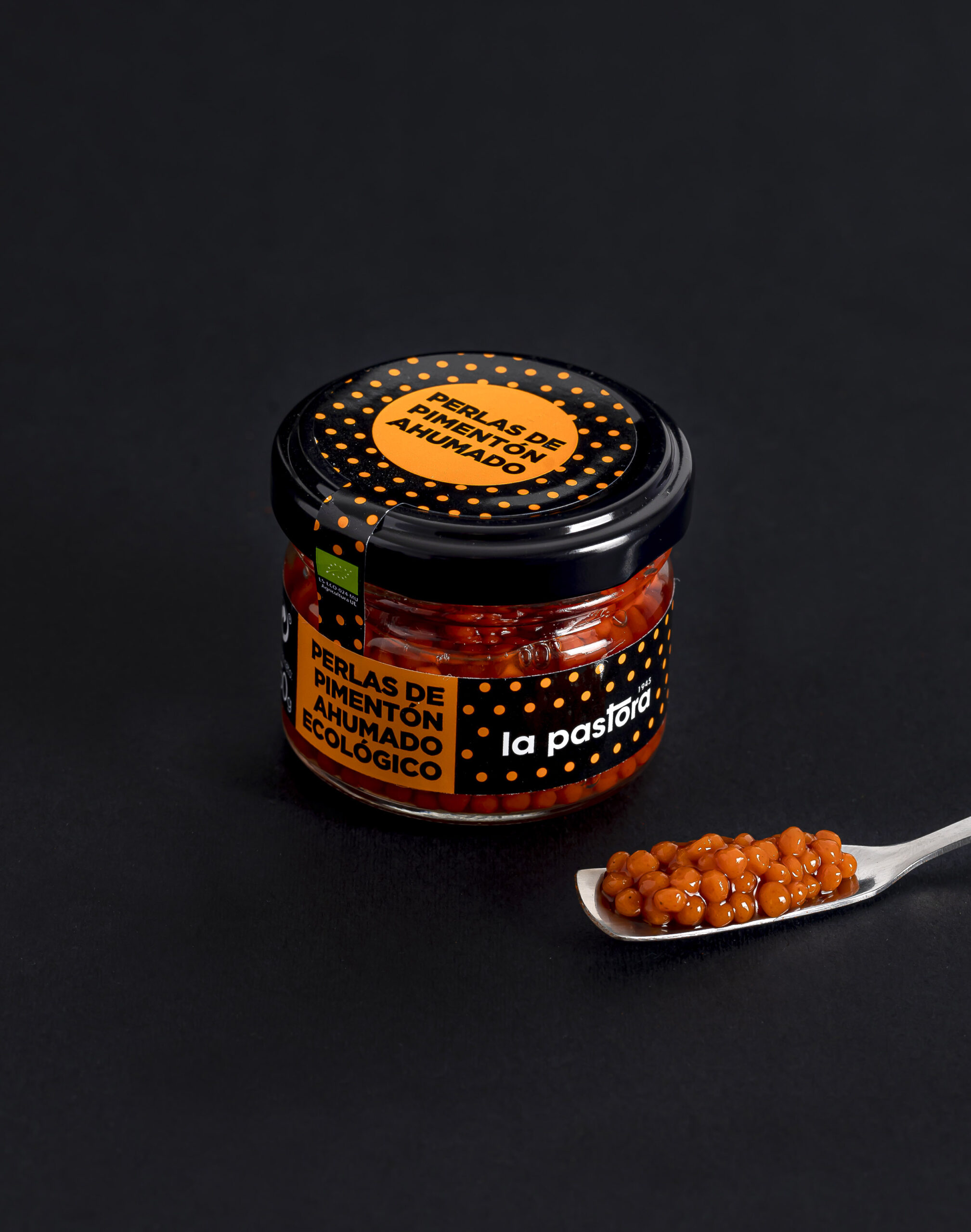 Organic Smoked Paprika Pearls – 50g Jar